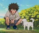 Киба Инузука и его собака и лучший друг Акамару являются частью Команды 8